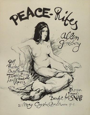 Allen Ginsberg Poster