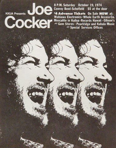 Joe Cocker Handbill