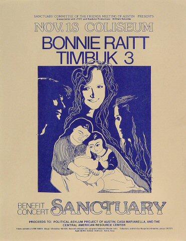 Bonnie Raitt Handbill