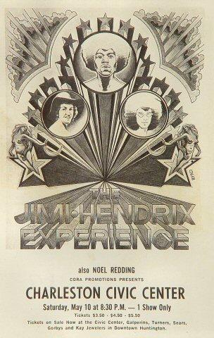 Jimi Hendrix Experience Handbill
