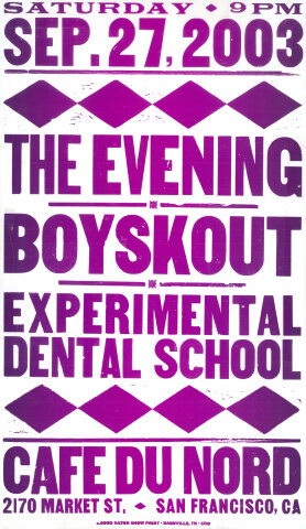 The Evening Boyskout Poster