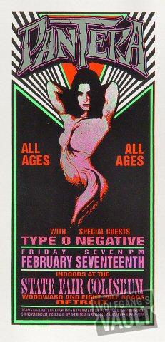 Pantera Handbill