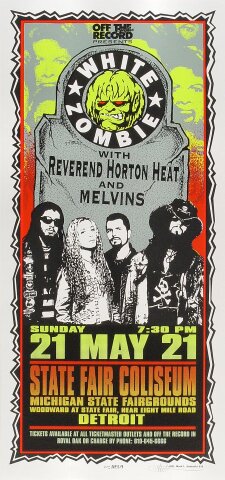 White Zombie Silkscreen