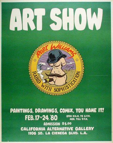 Art Show: Rabid With Sophistication Poster