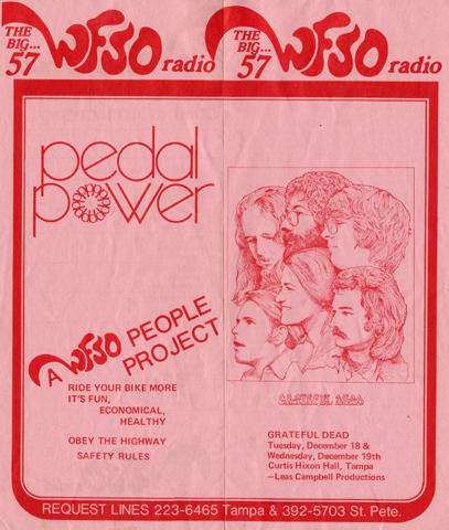Grateful Dead Handbill