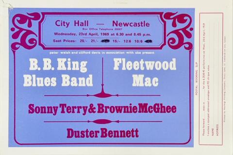 B.B. King Handbill