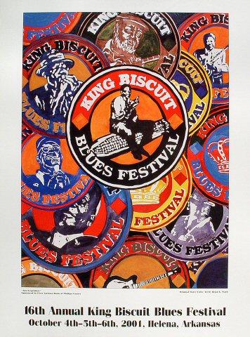 King Biscuit Blues Festival Poster