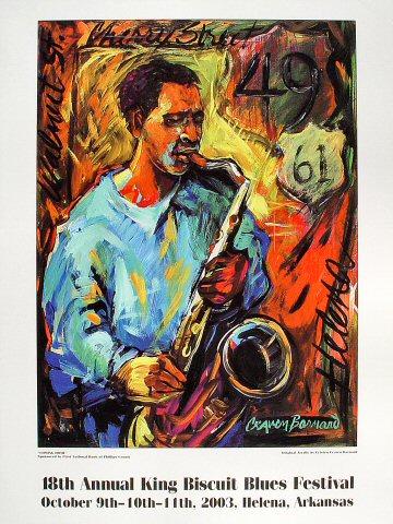 King Biscuit Blues Festival Poster