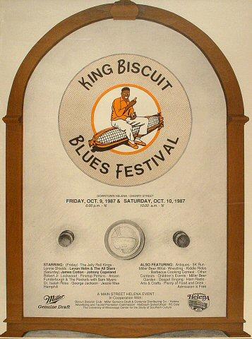 King Biscuit Blues Festival Poster