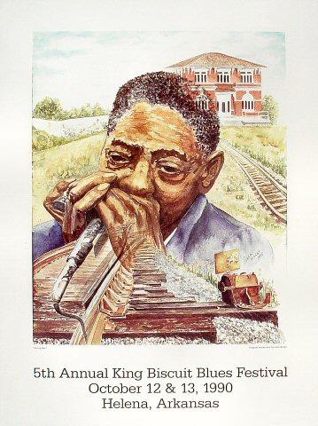 King Biscuit Blues Festival Poster