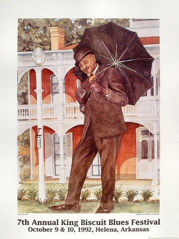 King Biscuit Blues Festival Poster
