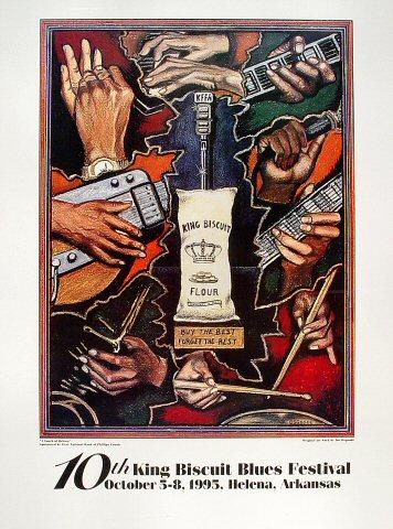 King Biscuit Blues Festival Poster