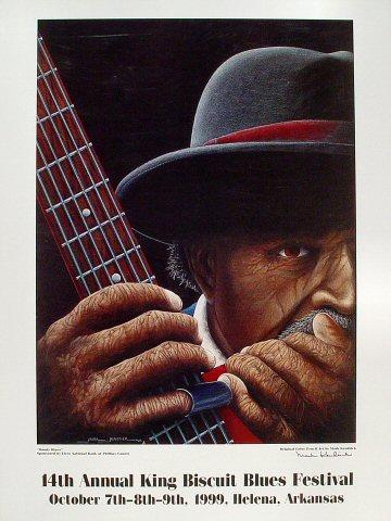 King Biscuit Blues Festival Poster