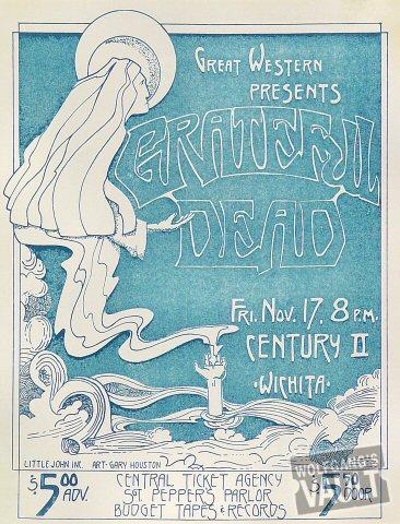 Grateful Dead Handbill
