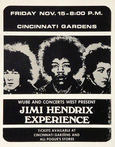 Jimi Hendrix Experience Handbill