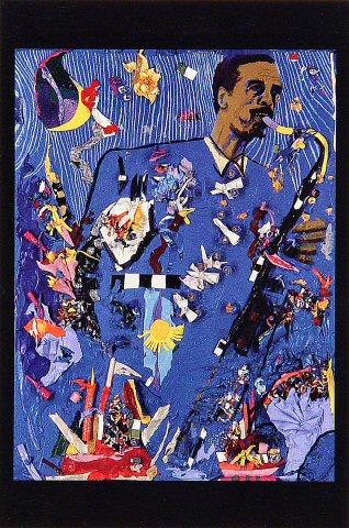 Blues and Arts on the Bay Postcard