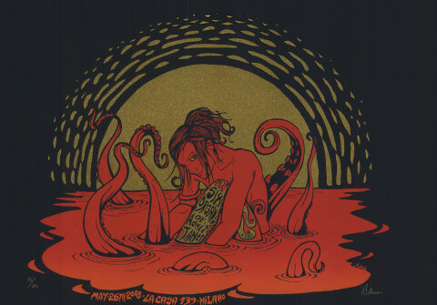 Six Organs of Admittance Silkscreen