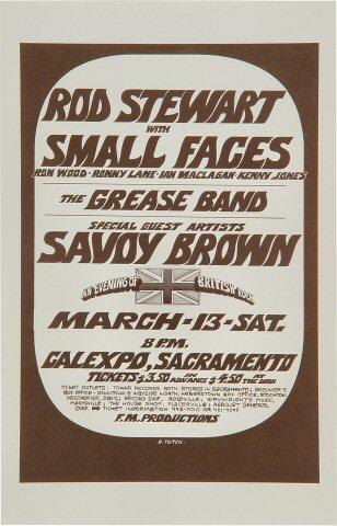 Rod Stewart Handbill