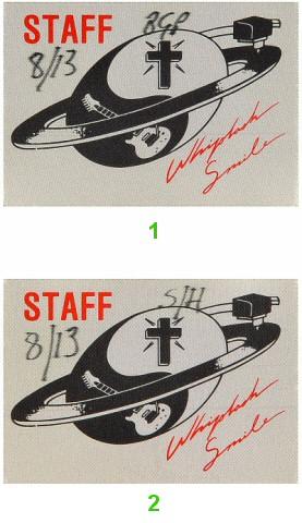 Billy Idol Backstage Pass