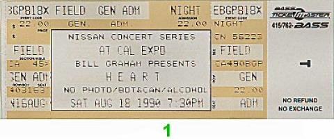 Heart Vintage Ticket