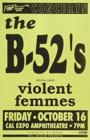 The B-52's Poster