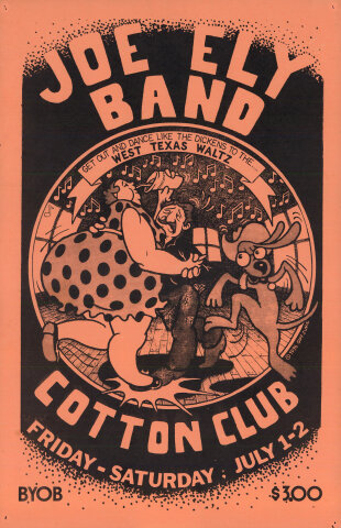 The Joe Ely Band Poster