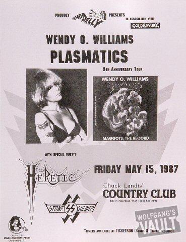 Wendy O. Williams Handbill