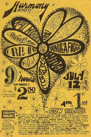 Vanilla Fudge Handbill