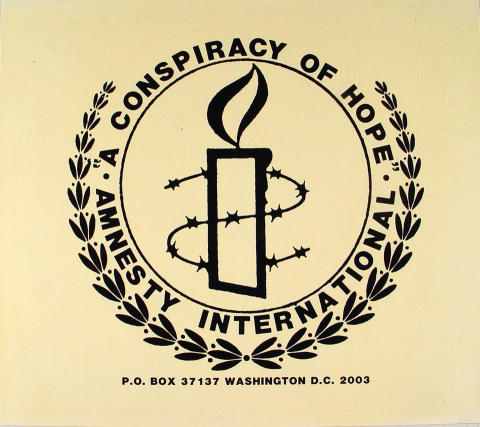 Amnesty International Benefit Poster