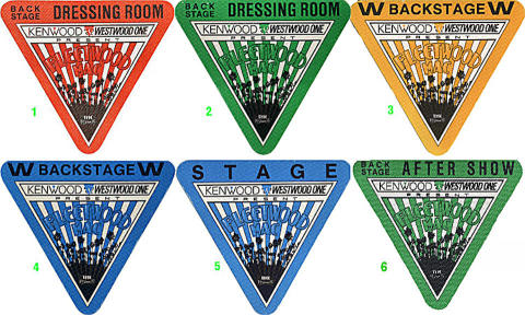 Fleetwood Mac Backstage Pass