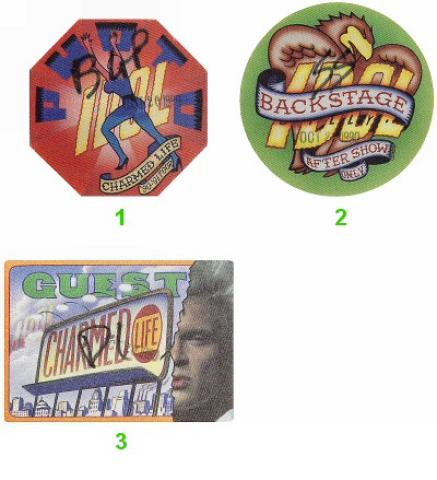 Billy Idol Backstage Pass