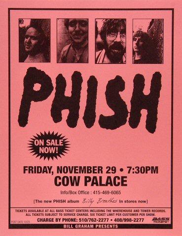 Phish Handbill
