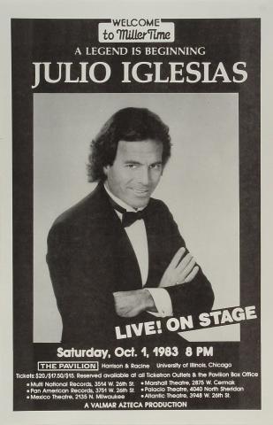 Julio Iglesias Poster
