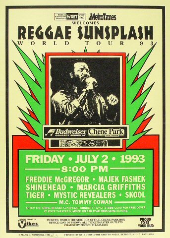 Freddie McGregor Silkscreen