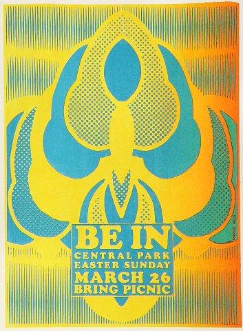 Be-In Handbill