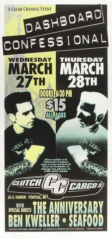 Dashboard Confessional Silkscreen