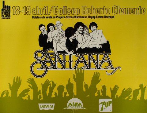 Santana Poster