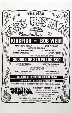 1986 Trips Festival Poster