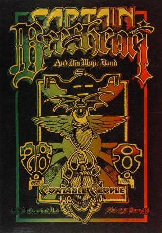 Captain Beefheart & The Magic Band Poster