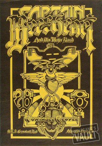 Captain Beefheart & The Magic Band Poster