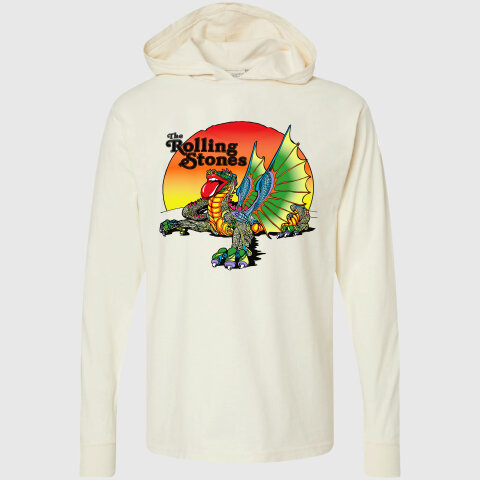 The Rolling Stones Hooded Long-Sleeve Shirt