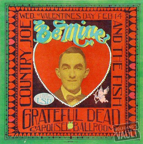 Grateful Dead Handbill