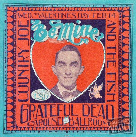 Grateful Dead Handbill