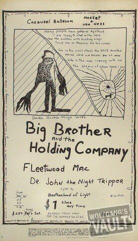 Big Brother and the Holding Company Poster