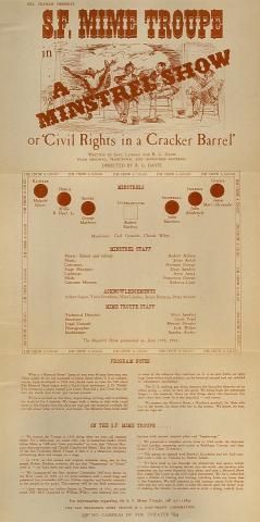 San Francisco Mime Troupe Handbill