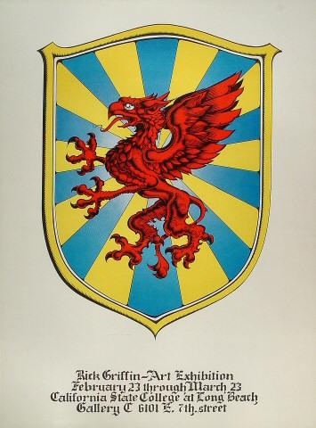 Rick Griffin - Art Exhibition Poster