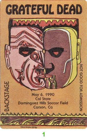Grateful Dead Backstage Pass