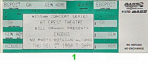 Exodus Vintage Ticket