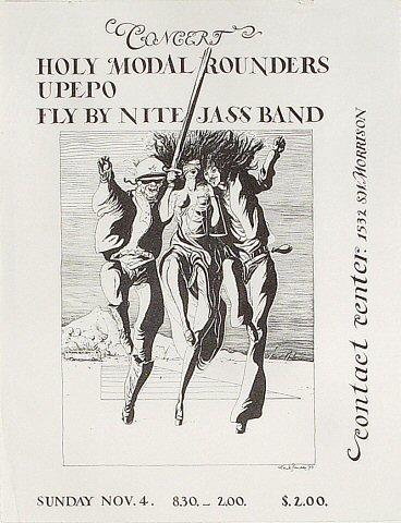 The Holy Modal Rounders Handbill