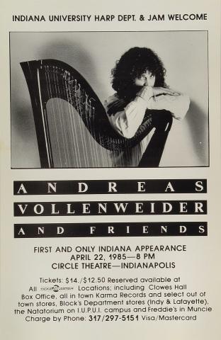 Andreas Vollenweider Poster